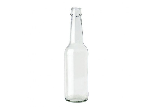 330ML CLEAR BEER BOTTLE